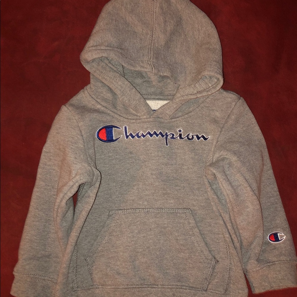 Champion Infant sweatsuit set in grey